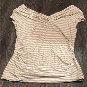 White House Black Market striped everyday tshirt